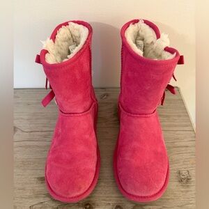 Koolaburra Vibrant Pink Kids Boots